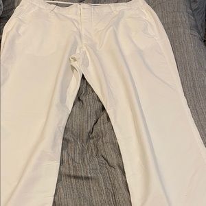 Men’s White Under Armour Pants Size 38/32